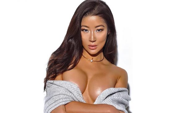 cute vietnamese girl in jacket